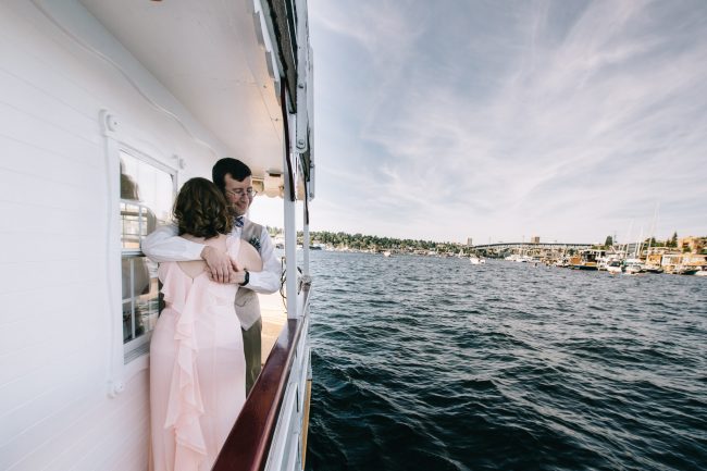 Just married Moment of Silence before the wedding.